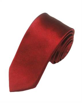 Bestil bordeaux rødt slips til mænd online